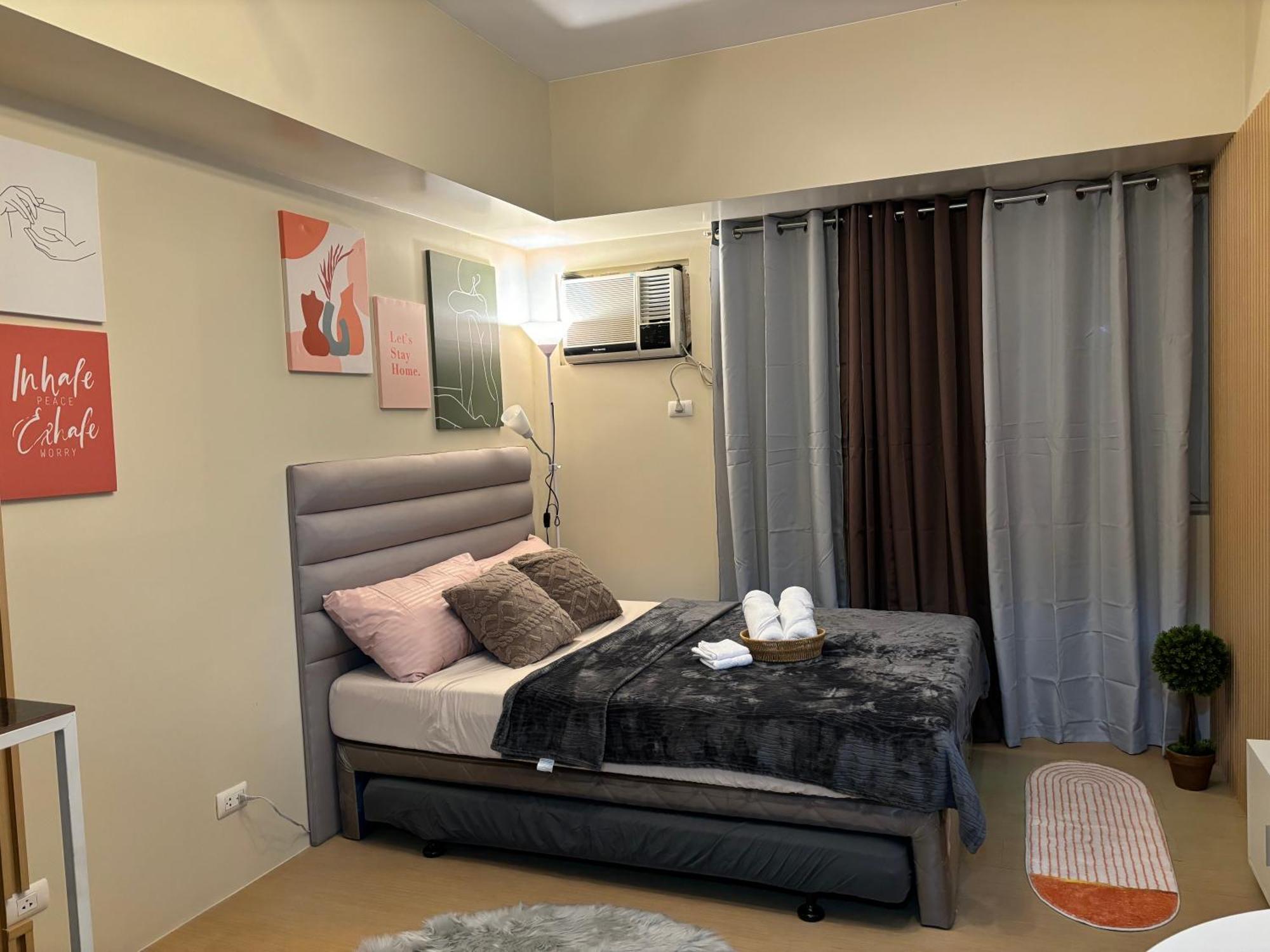 Cozy & Minimalist Staycation - Avida Towers With Pool Access ダバオ　シティ エクステリア 写真